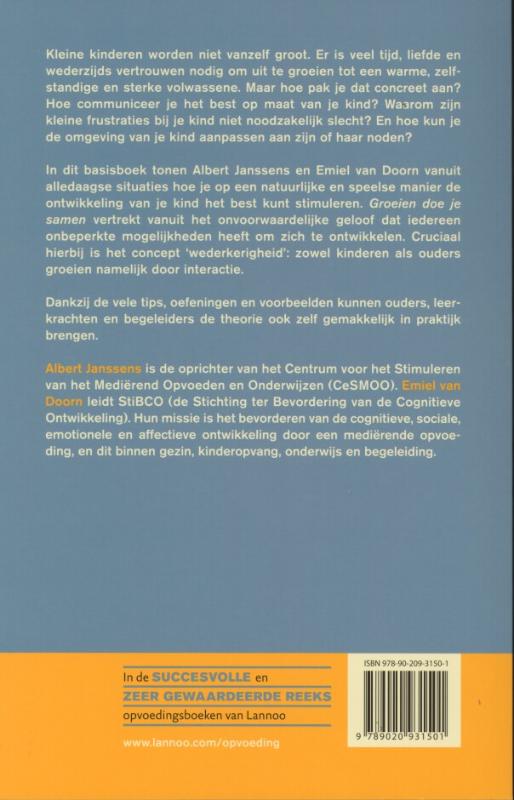 Groeien doe je samen achterkant