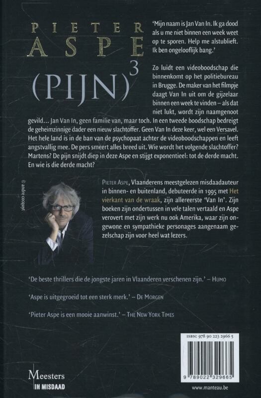 (Pijn)³ / Meesters in Misdaad / 34 achterkant