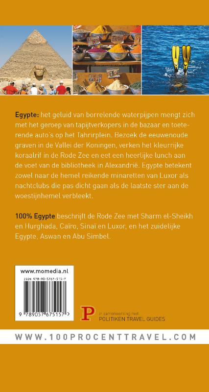 100% Egypte / 100% landengidsen achterkant