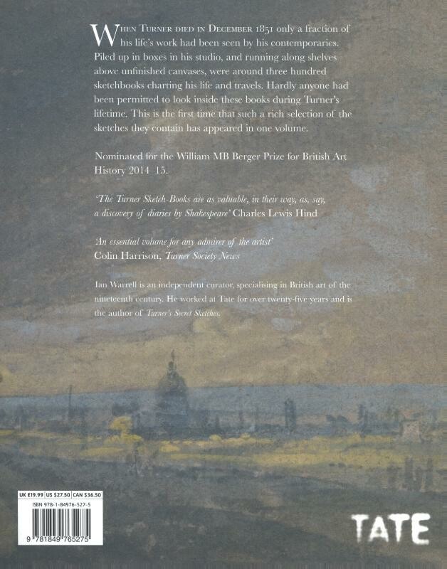 Turner's sketchbooks achterkant