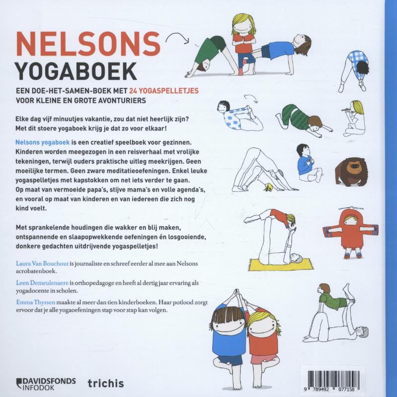 Nelsons yogaboek achterkant