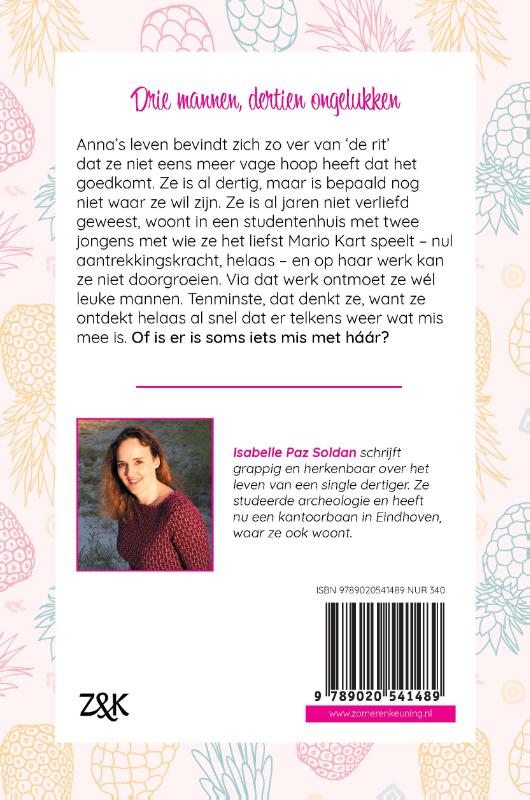 Liefde en ananas / Love & Fruits / 1 achterkant