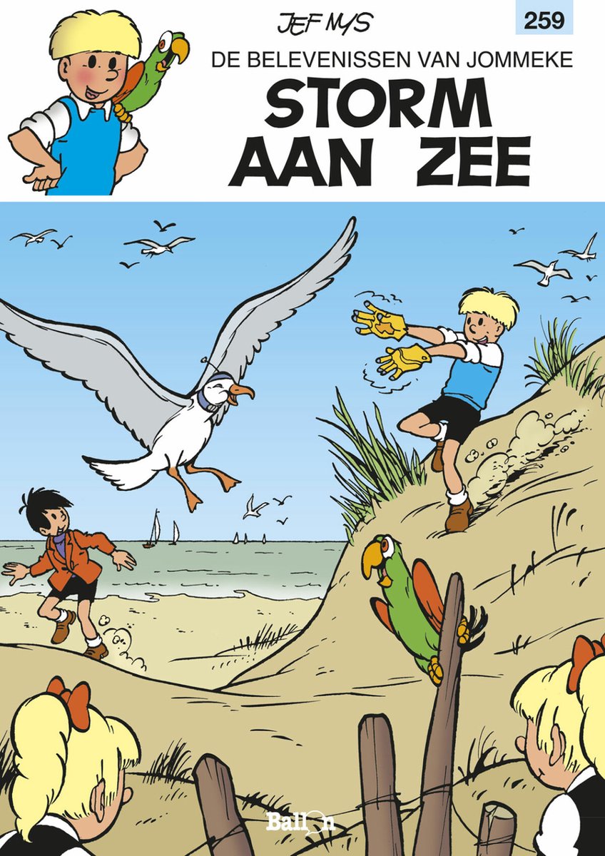Philippe Delzenne Storm Aan Zee / De Belevenissen Van Jommeke / 259