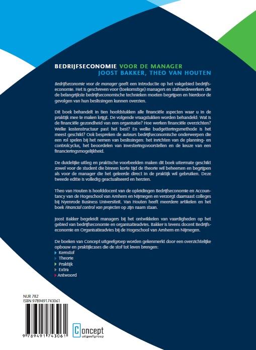 Bedrijfseconomie voor de manager achterkant