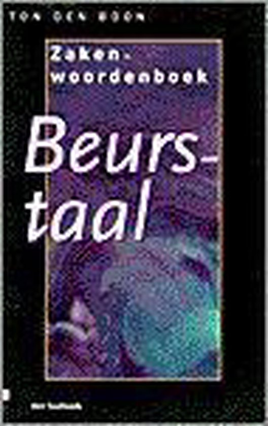 Zakenwoordenboek beurstaal / Het taalfonds