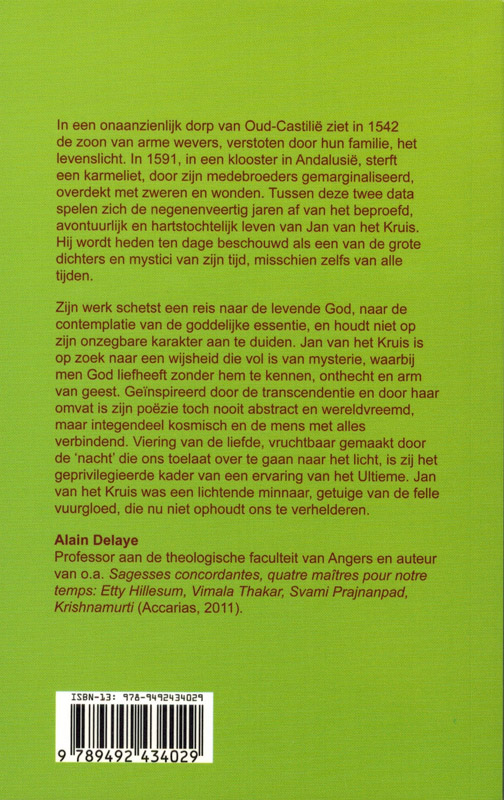 Jan van het kruis / Spirituele meesters achterkant
