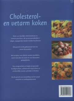 Cholesterol- en vetarm koken Cholesterol- en vetarm koken achterkant