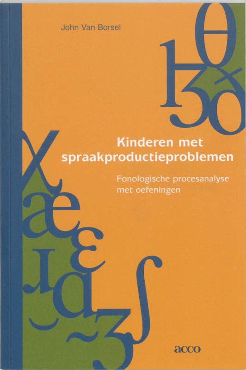 Kinderen met spraakproductieproblemen