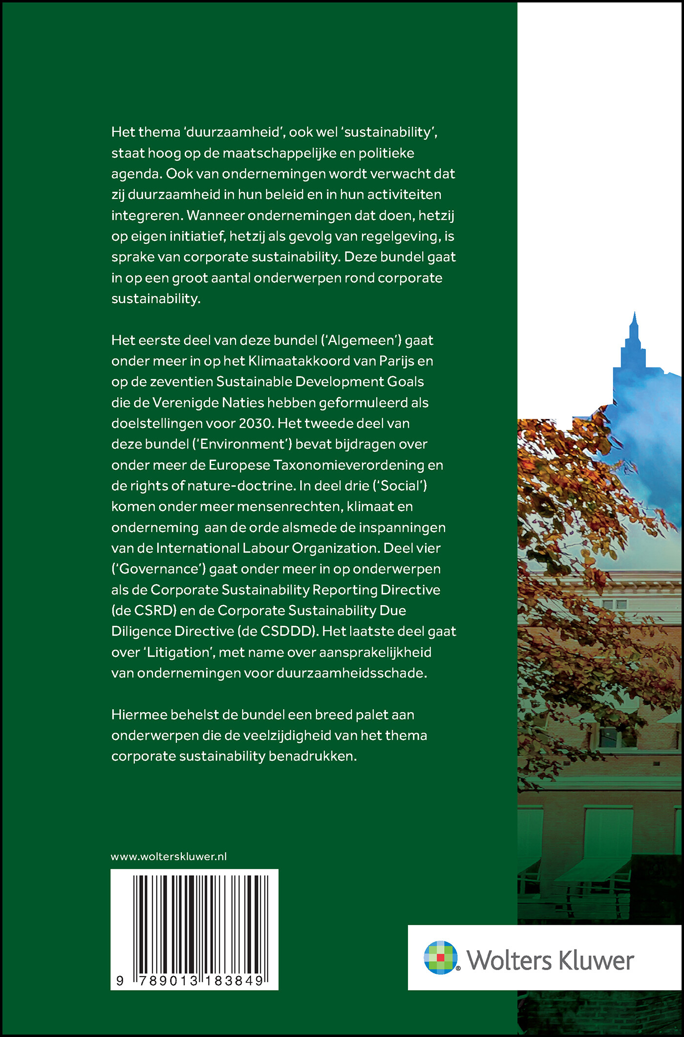 Corporate sustainability achterkant