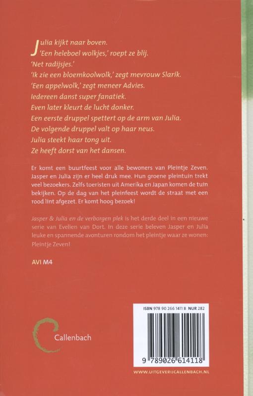 Jasper & Julia en de verborgen plek / Pleintje Zeven / 3 Jasper & Julia en de verborgen plek / Pleintje Zeven / 3 achterkant