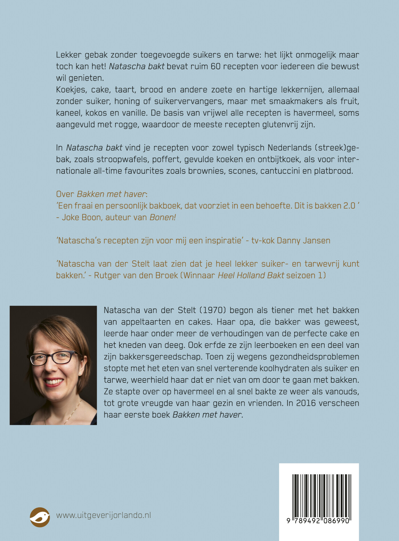 Natascha bakt achterkant
