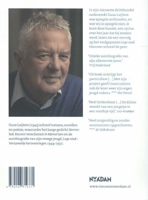 In de spiegel achterkant