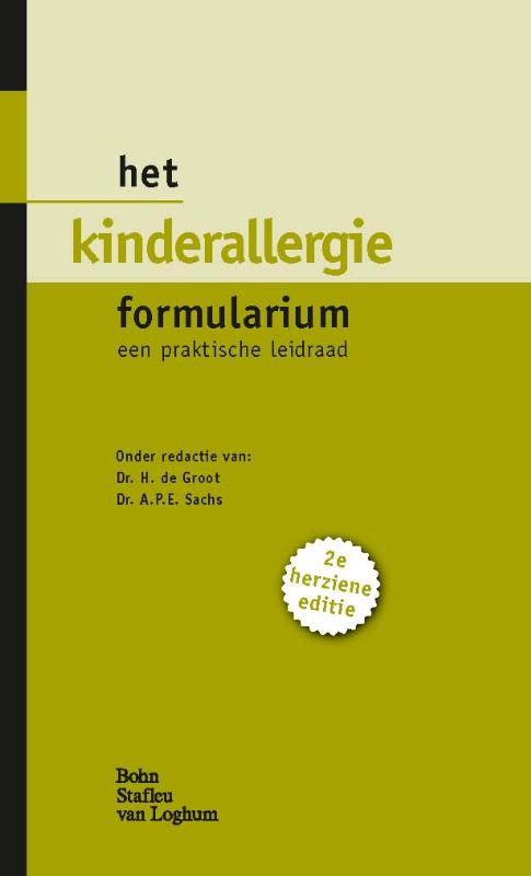 Het kinderallergie formularium