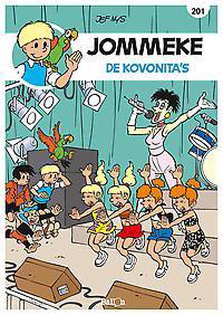 Jommeke strip - nieuwe look 201 - 201 De kovonita's