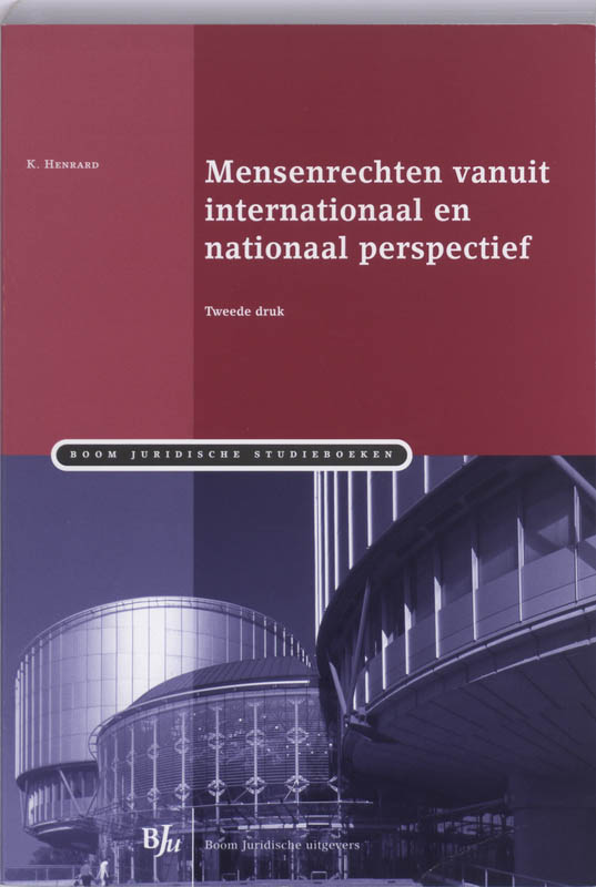 boekenbalie_9789054549437_cover Mensenrechten vanuit internationaal en nationaal perspectief / Boom Juridische studieboeken