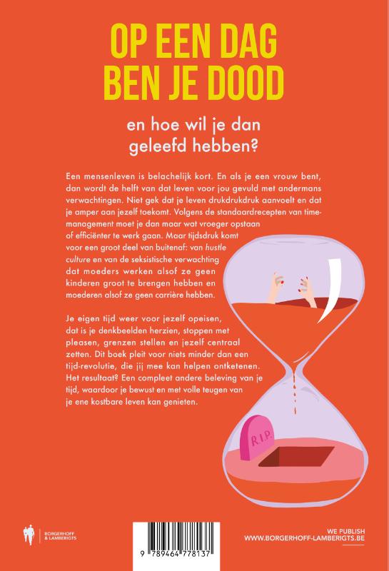 Op een dag ben je dood achterkant
