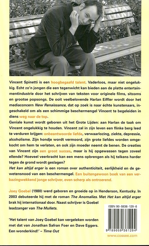 Het kan altijd erger achterkant
