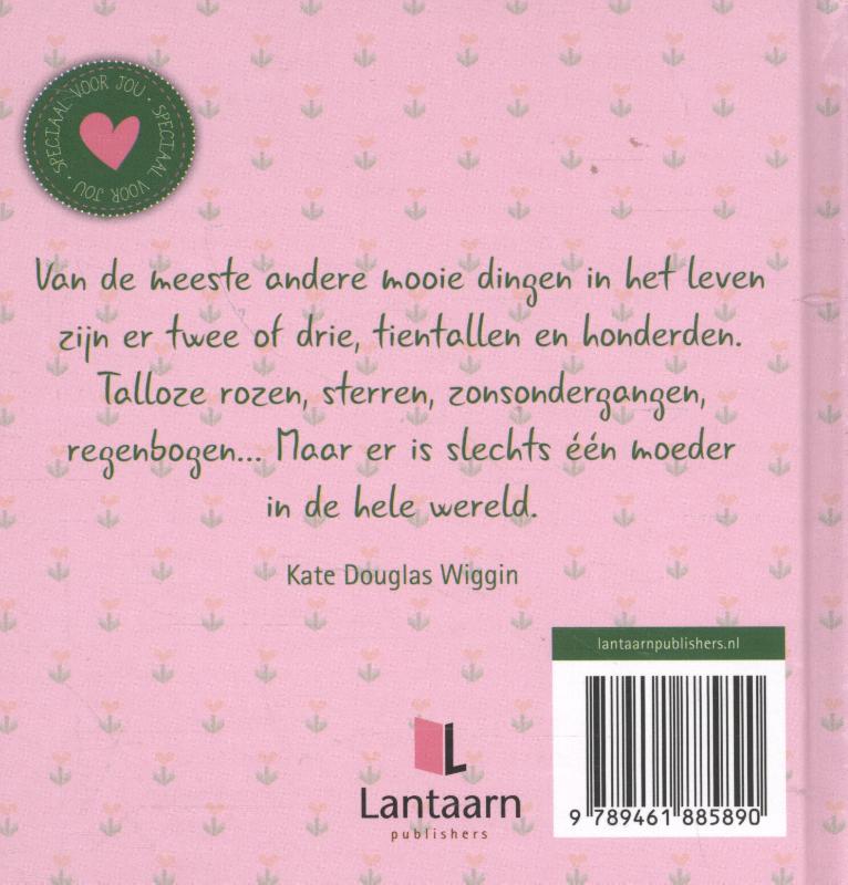 Voor de liefste mama achterkant