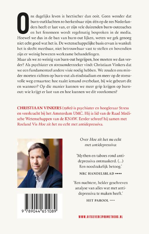 In de ban van burn-out In de ban van burn-out achterkant