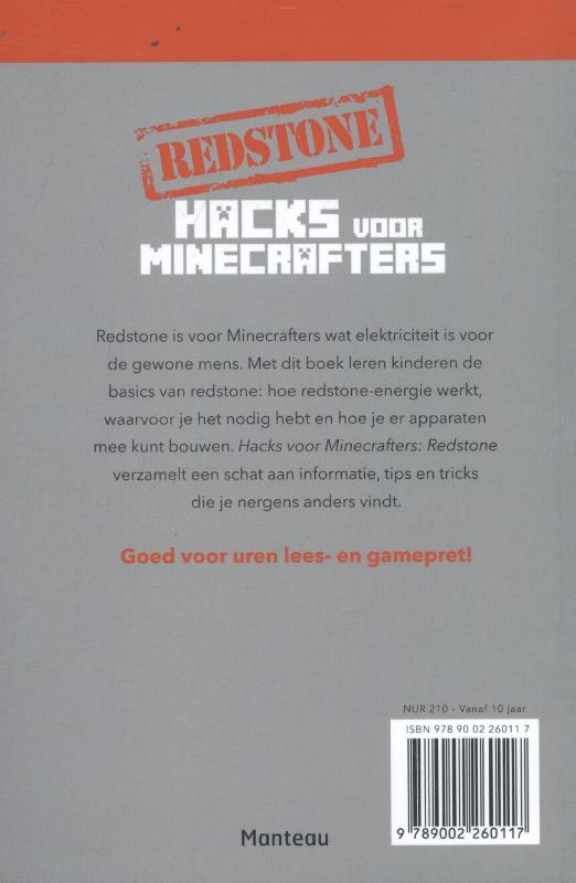 Minecraft 0 - Hacks voor minecrafters Redstone achterkant