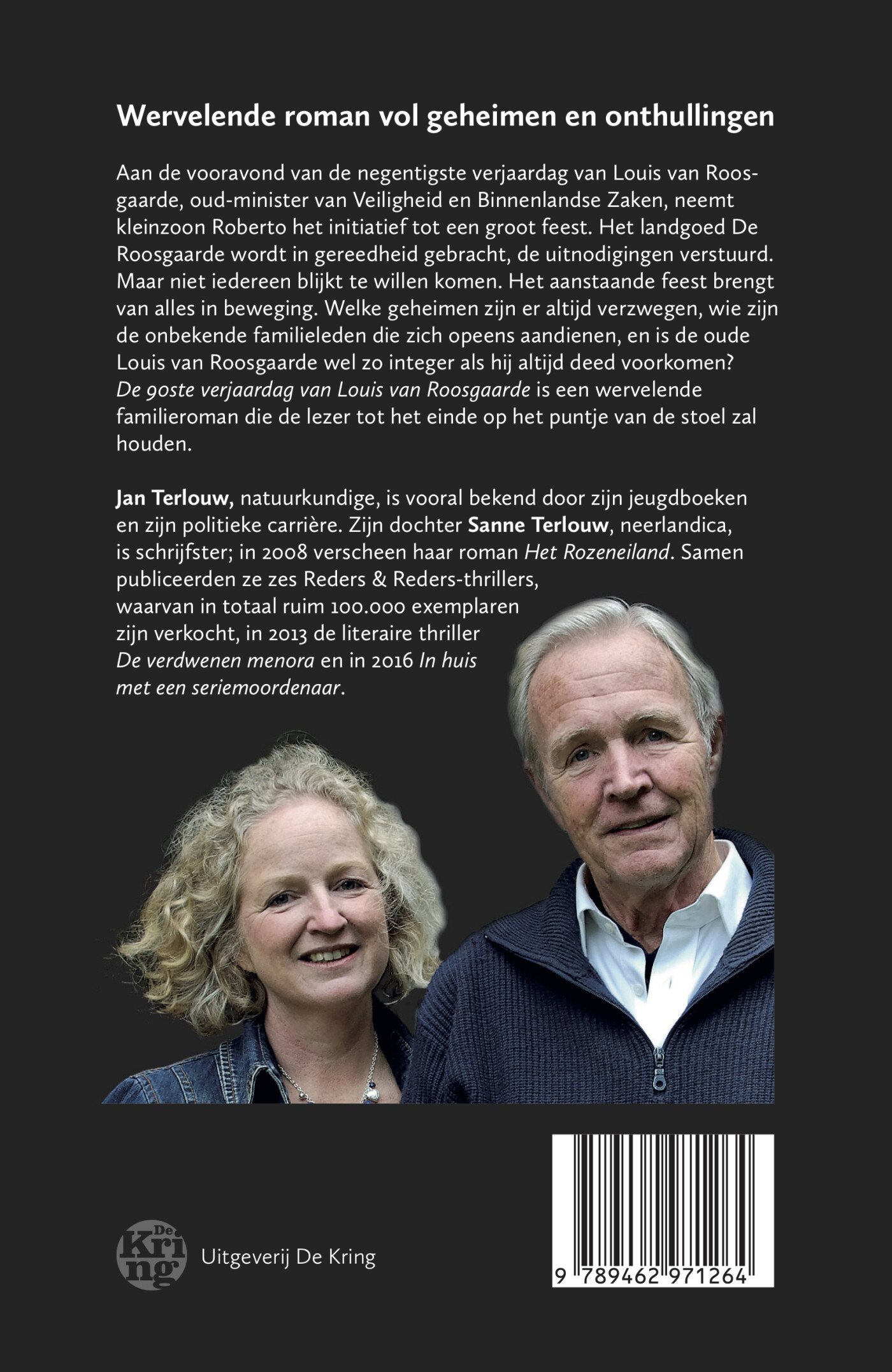 De 90ste verjaardag van Louis van Roosgaarde achterkant