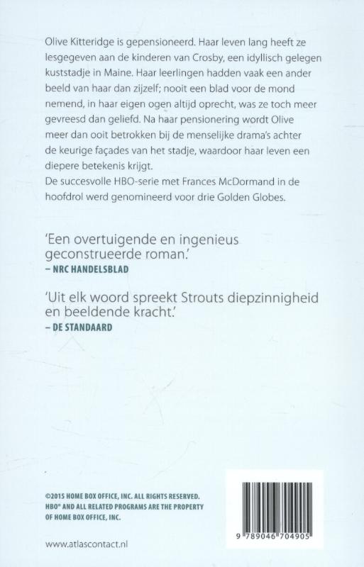 Olive Kitteridge / Olive Kitteridge / 1 achterkant