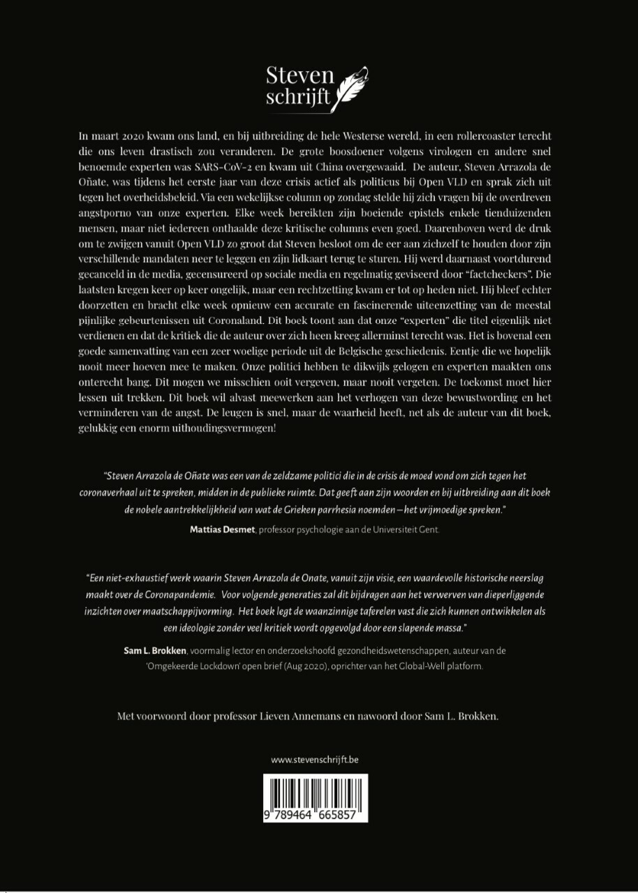 Al is de leugen nog zo snel, de waarheid achterhaalt ze wel achterkant