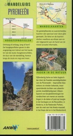 Pyreneeën / ANWB wandelgids achterkant
