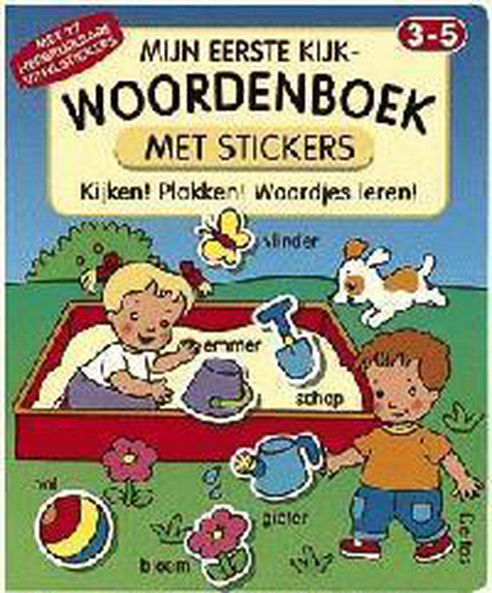 Mijn eerste kijkwoordenboek met herbruikbare stickers (3