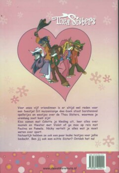Thea Sisters' Muizinnige Doeboek achterkant