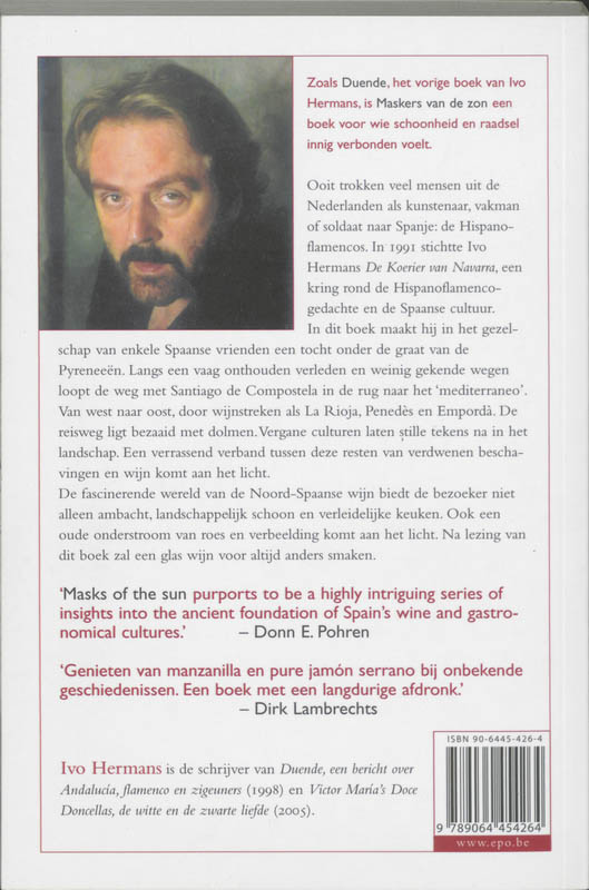 Maskers van de zon Maskers van de zon achterkant