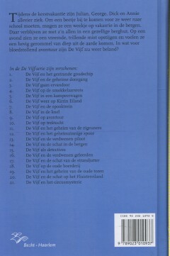 De Vijf 14 en de schat in de bergen / De Vijf serie / 14 De Vijf 14 en de schat in de bergen / De Vijf serie / 14 achterkant