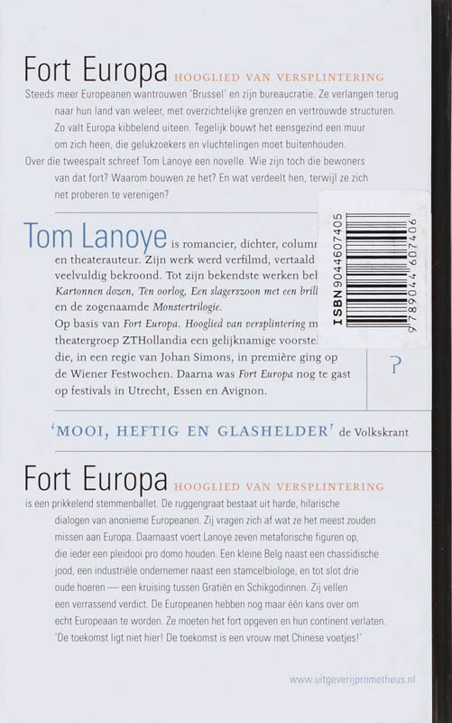 Fort Europa Fort Europa achterkant