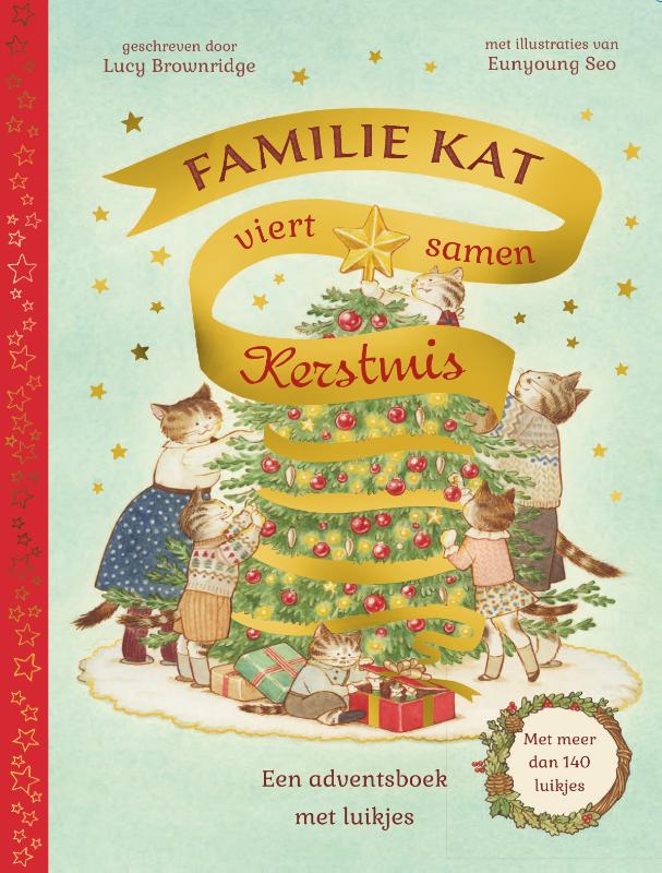Familie Kat viert samen Kerstmis / Familie Kat