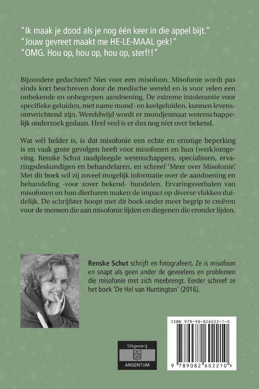 Meer over misofonie achterkant