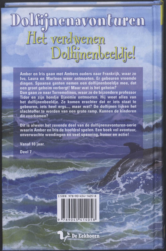 Het verdwenen Dolfijnenbeeldje! / Dolfijnenavonturen / 7 achterkant