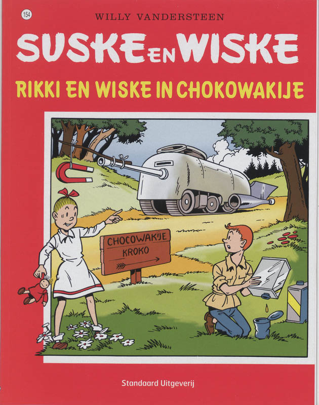 Suske en Wiske 154 – Rikki en Wiske in chocowakije