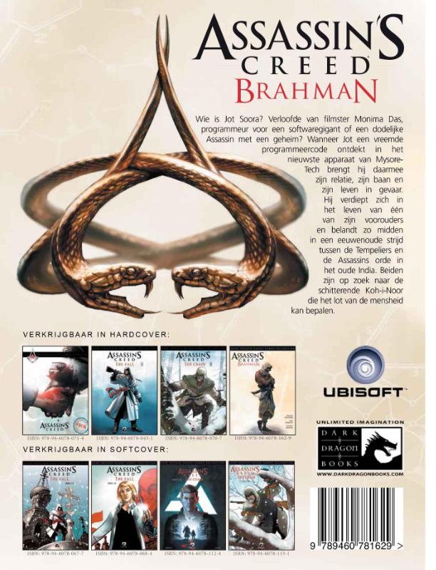 Brahman / Assassin's creed / 3 Brahman / Assassin's creed / 3 achterkant