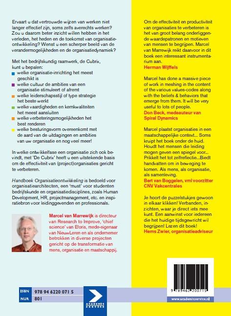 Handboek organisatieontwikkeling Handboek organisatieontwikkeling achterkant