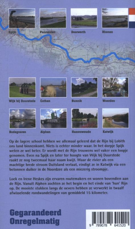 De Loop van de Rijn achterkant
