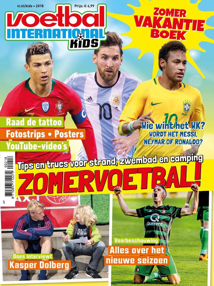 Voetbal International Kids Vakantie Doeboek 2018