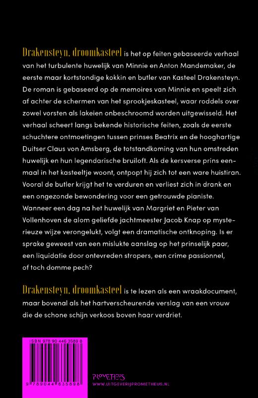 Drakensteyn, droomkasteel achterkant