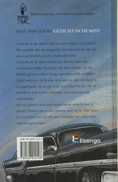 Gezicht in de mist / Horror time achterkant