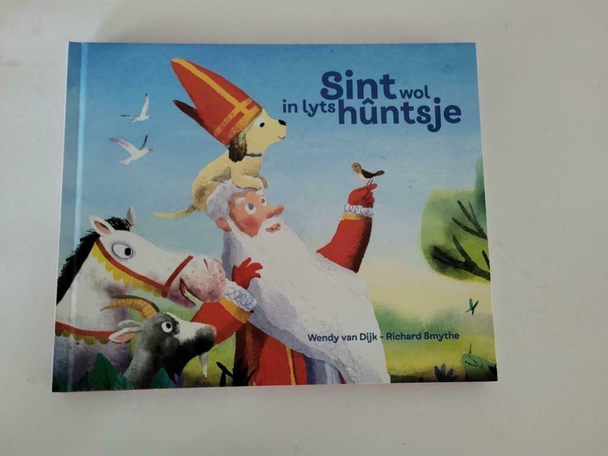 Leesboek Sint wol in lyts hûntsje