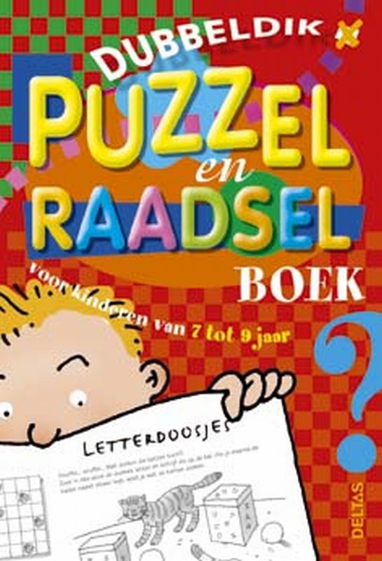 Dubbeldik puzzel- en raadselboek (7-9 j.)