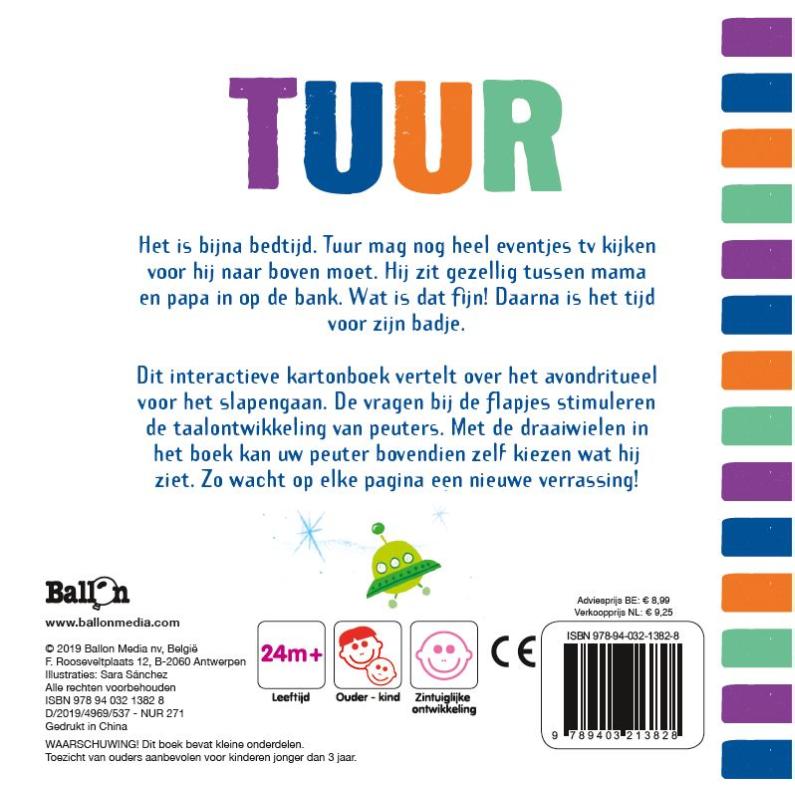 Tuur gaat slapen / Tuur achterkant