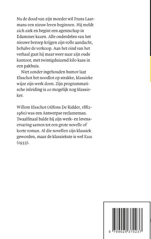 Kaas Kaas achterkant