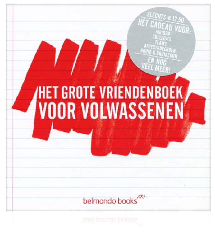 Het Grote Vriendenboek voor volwassenen
