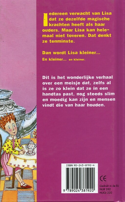 Lisa, het kleinste meisje ooit / Magische kinderen / 13 achterkant