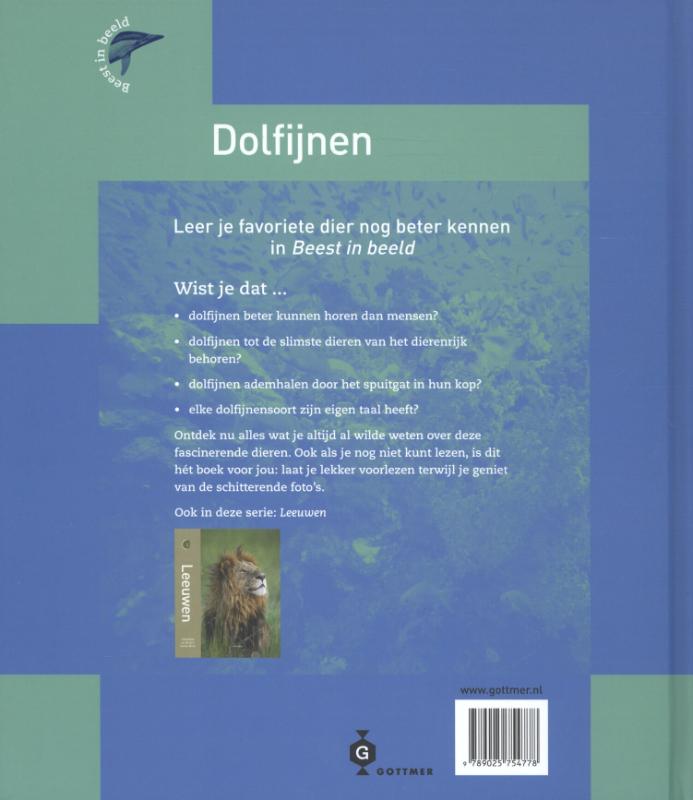 Dolfijnen / Beest in beeld achterkant